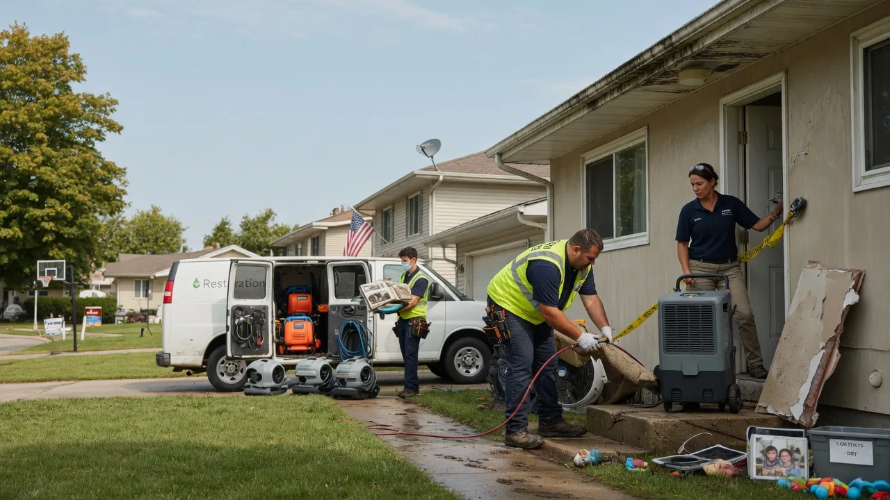 Water Damage Restoration in Velpen, IN near me